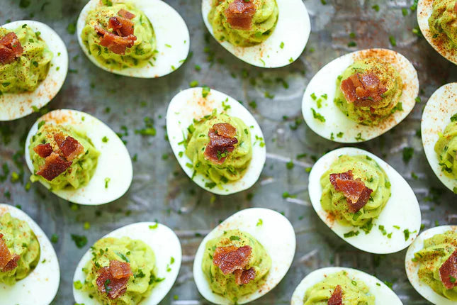 Avocado Deviled Eggs
