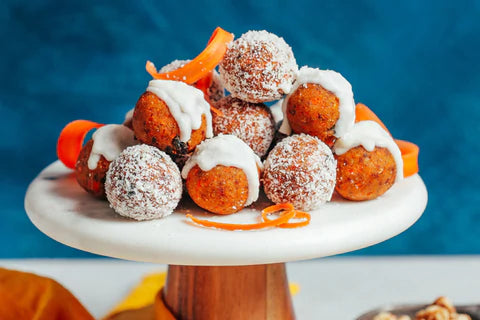 No-Bake carrot cake bites