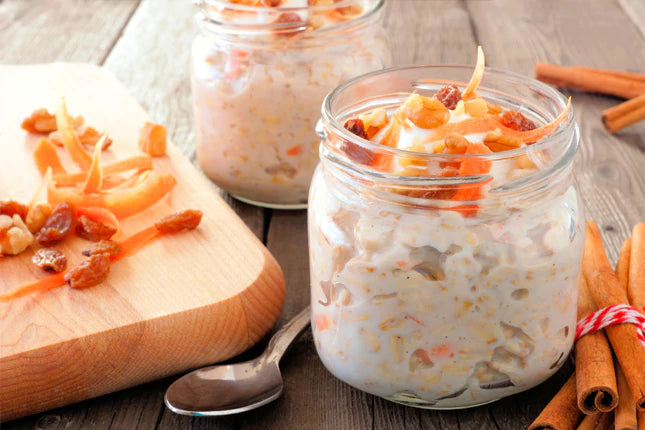 Carrot Cake Over night Oats