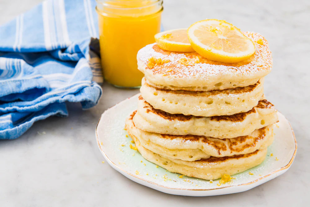 High Protein Ricotta Pancakes