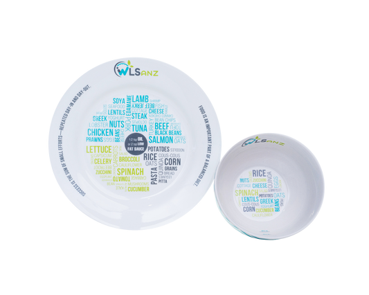 Portion Control Plate and Bowl
