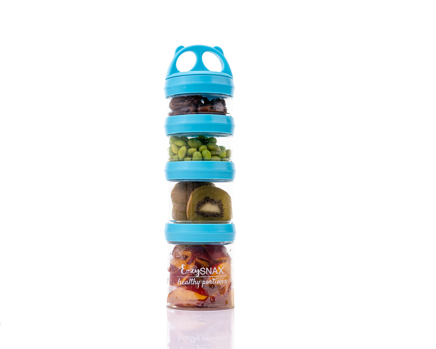 E-zy Snax: 4 Stackable Containers