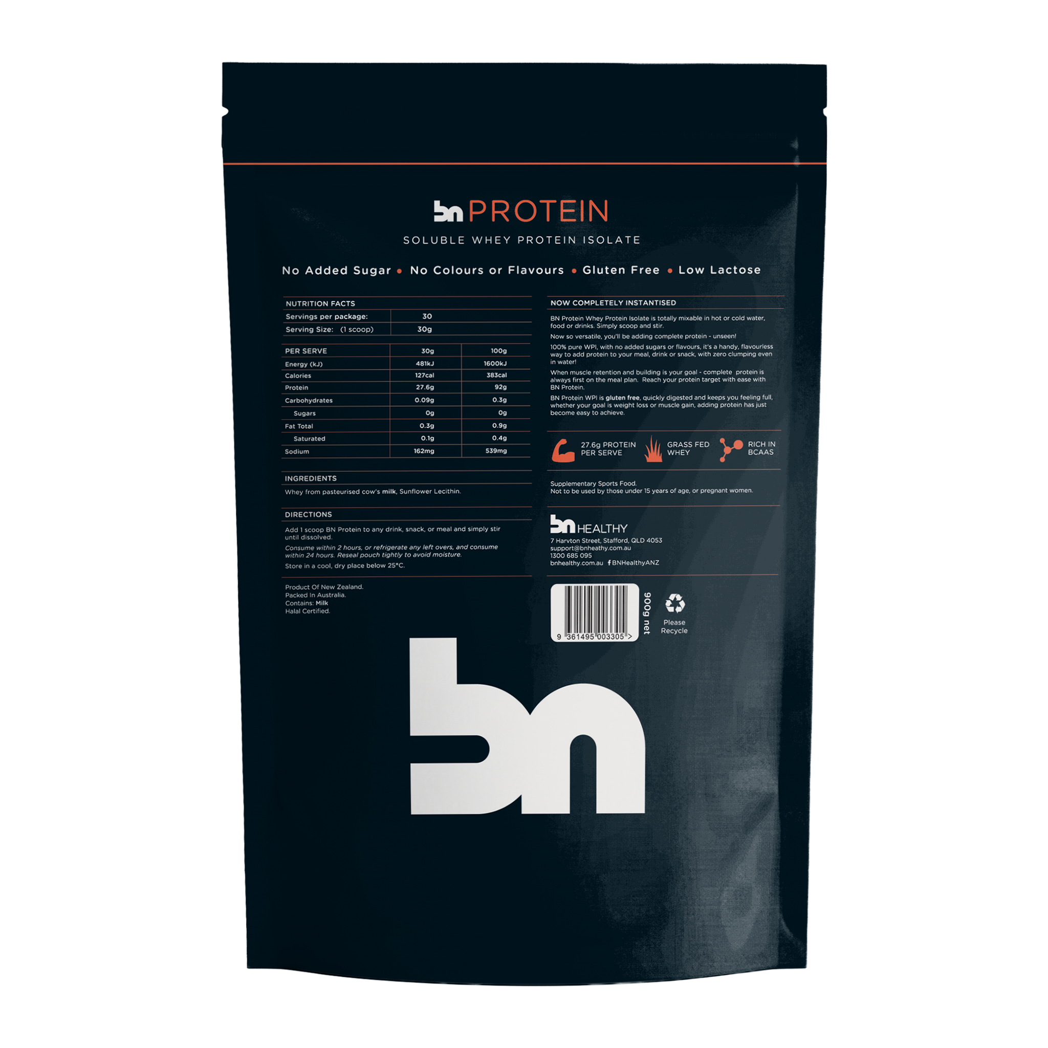 BN Protein - Whey Protein Isolate Powder
