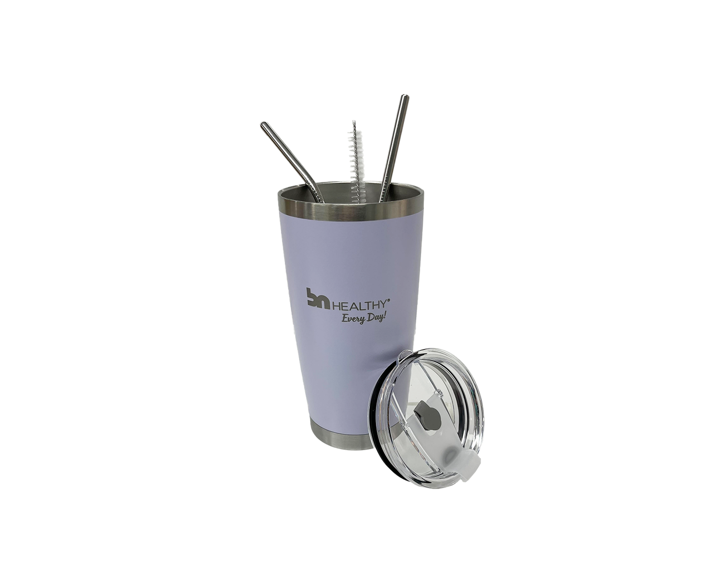 BN Travel Mug with Straws