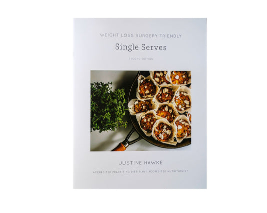 Single Serves Recipe Book Front Cover