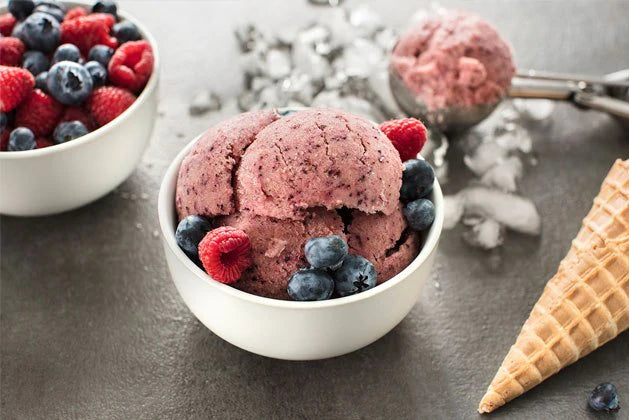 Berry Chocolate Protein Sorbet