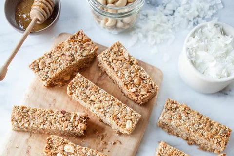 Chewy Coconut Oat Bars