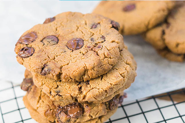 Choc Chickpea Biscuits