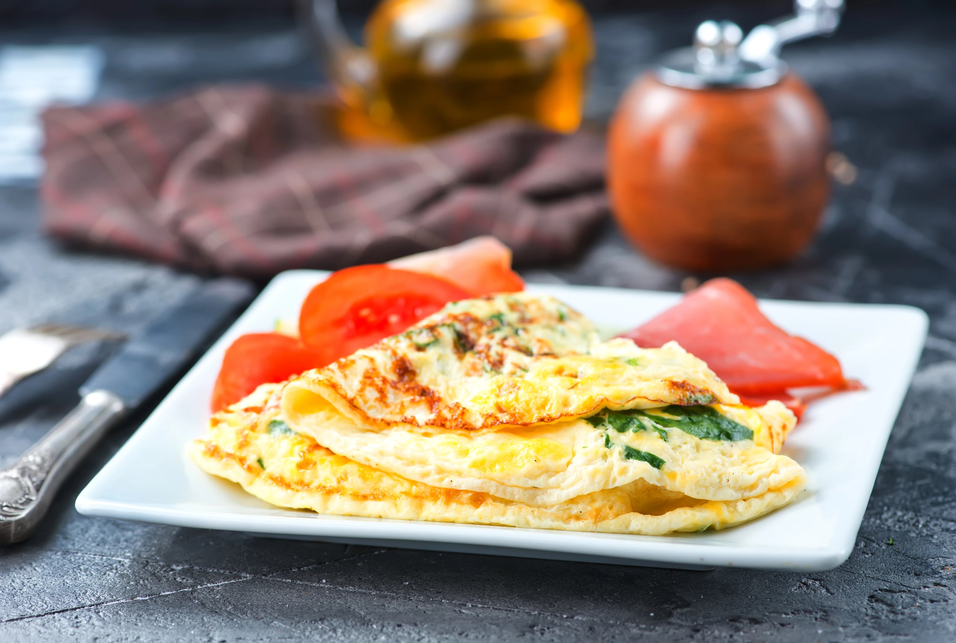 Skinny Greek Omelette
