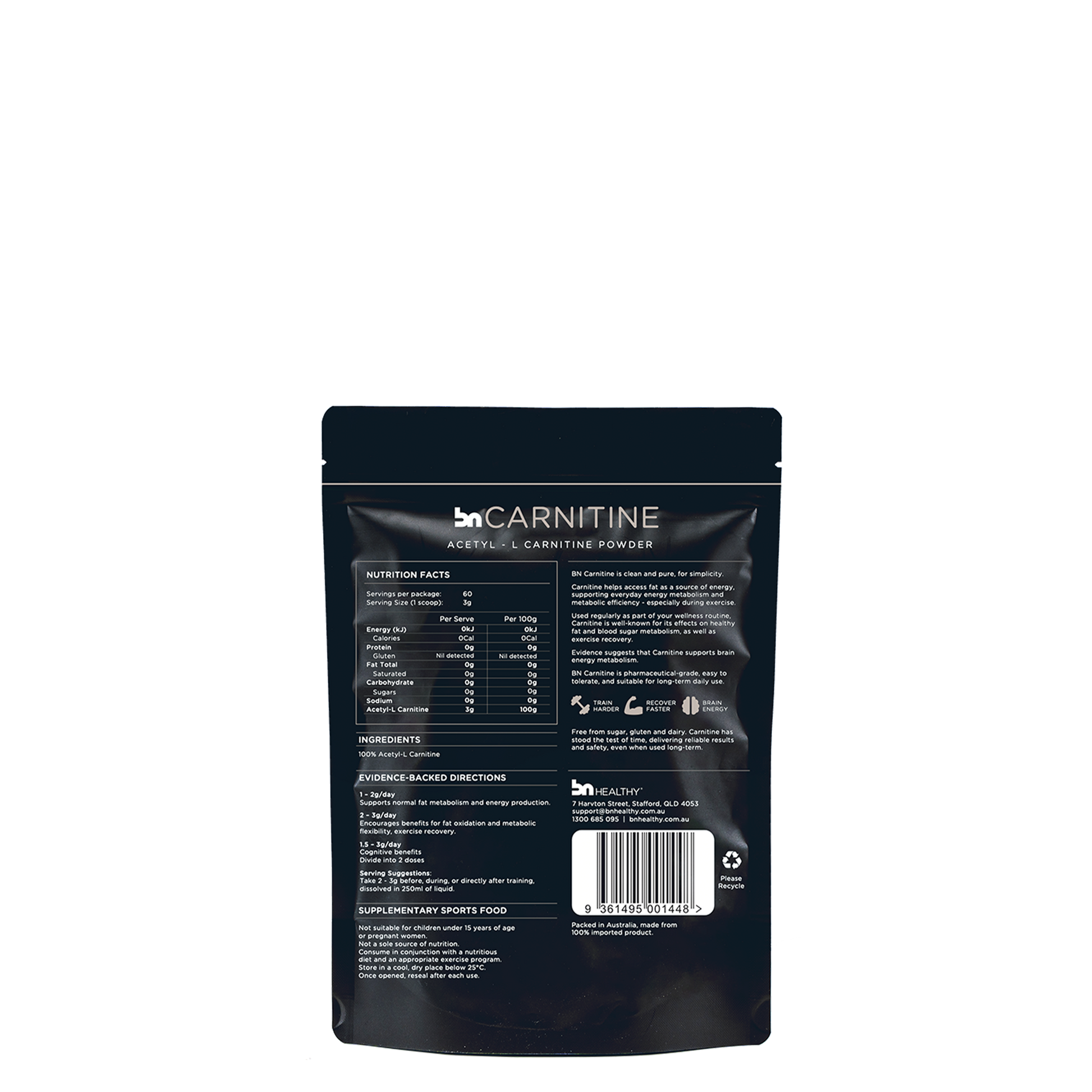 l carnitine nz BN - 100% Pure Acetyl L-Carnitine Powder improve mitochondrial structure and 48 Best Dupes for Volume:50mg – 10 vial lab pack (Save 10%) Skin Hair Nails