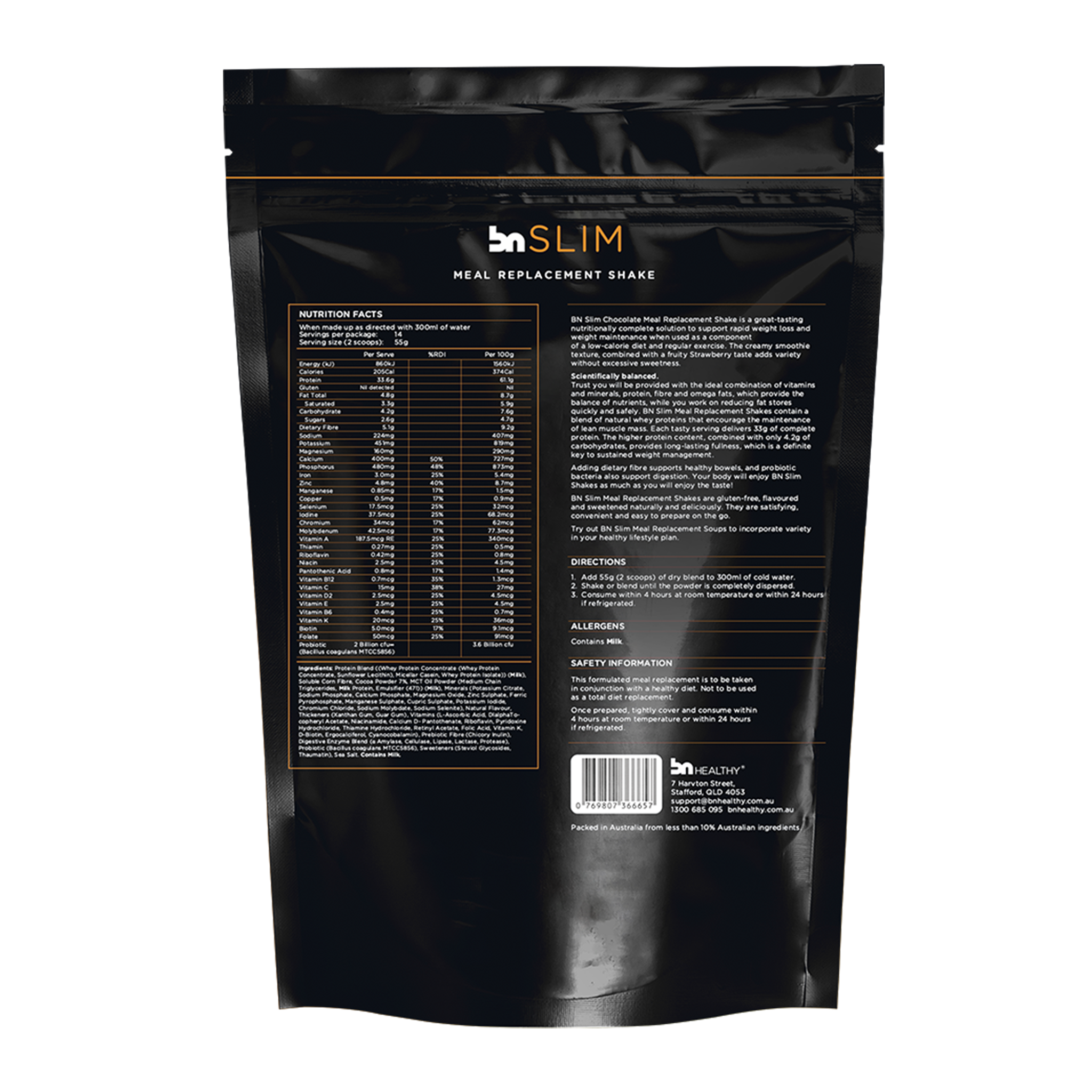 BN Slim - Meal Replacement Shake 770g