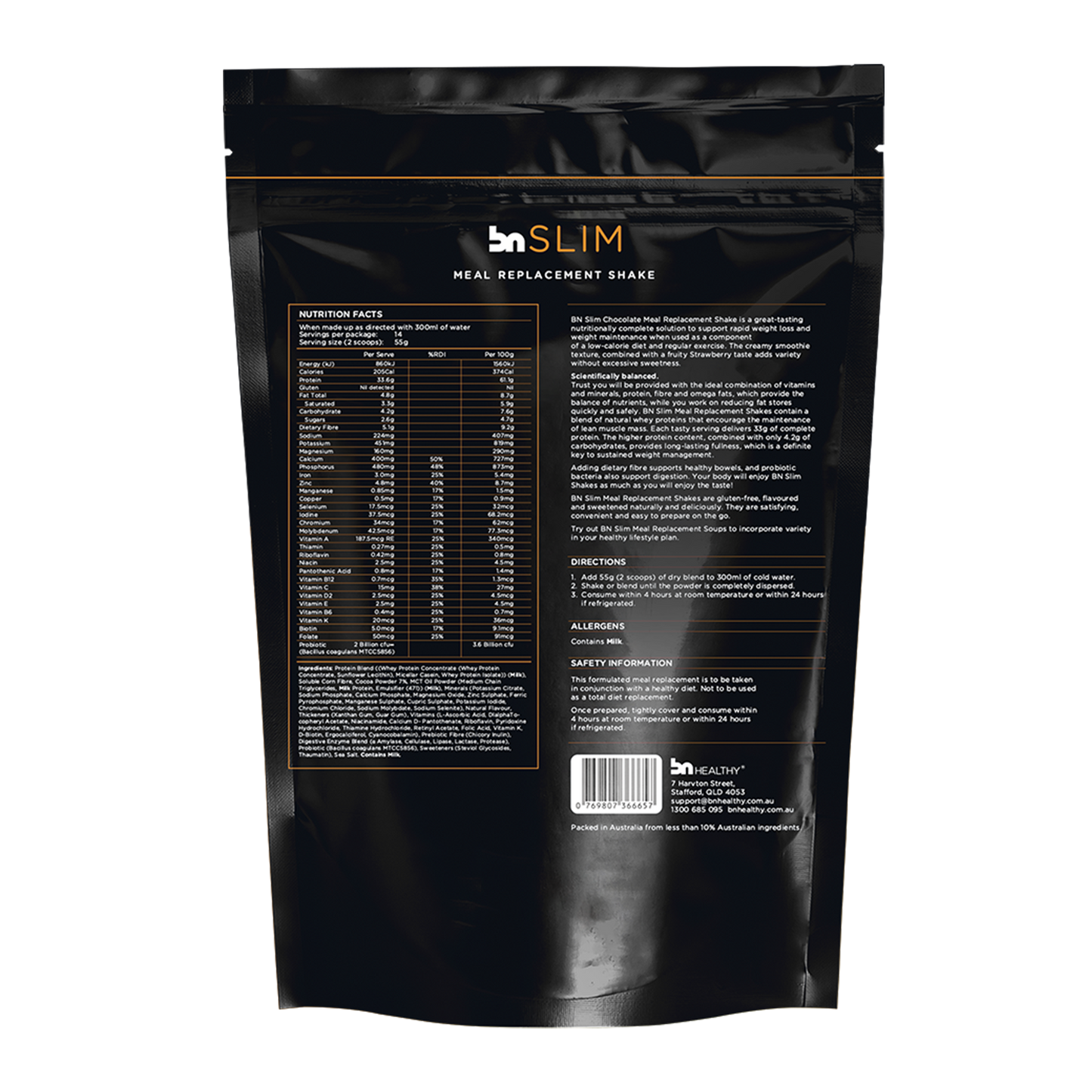 BN Slim - Meal Replacement Shake 770g