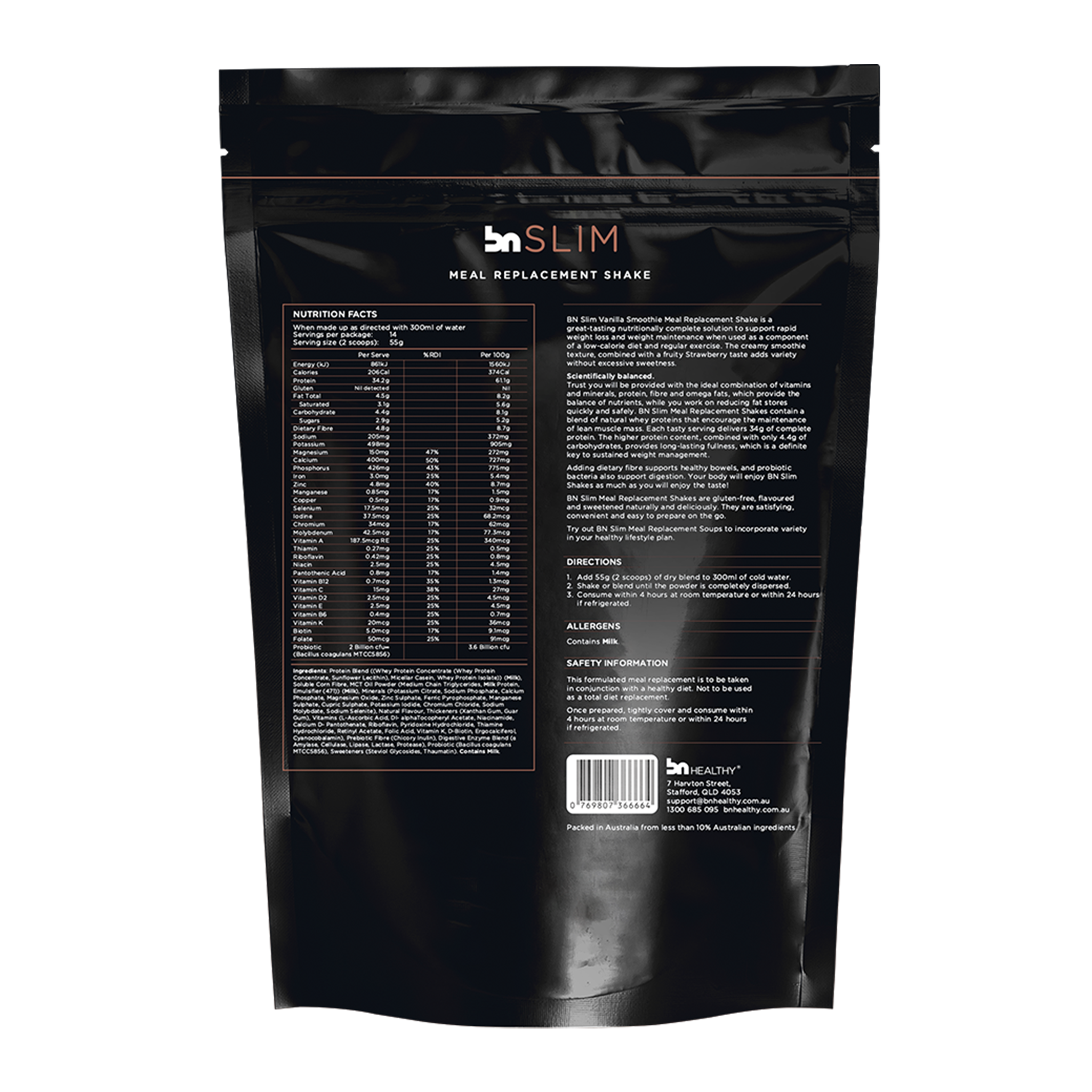 BN Slim - Meal Replacement Shake 770g