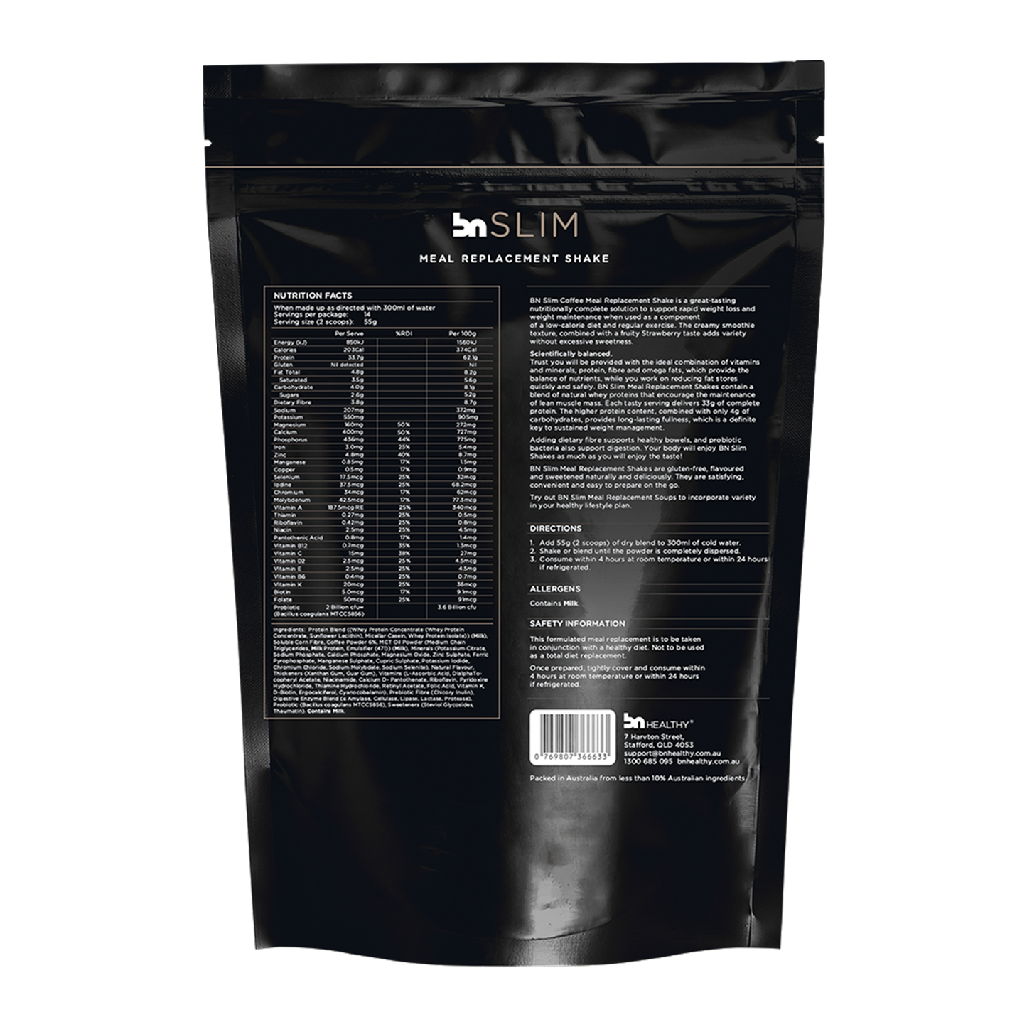 BN Slim - Meal Replacement Shake 770g