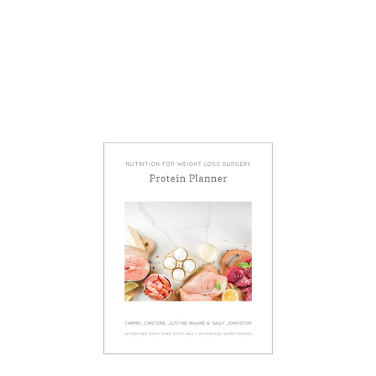 Nutrition for Weight Loss Surgery: Protein Planner - WLS Book