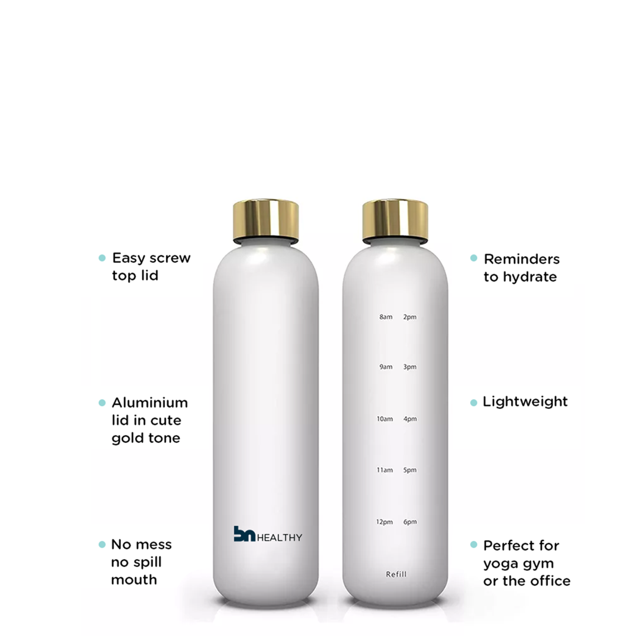Time Marker Water Bottle