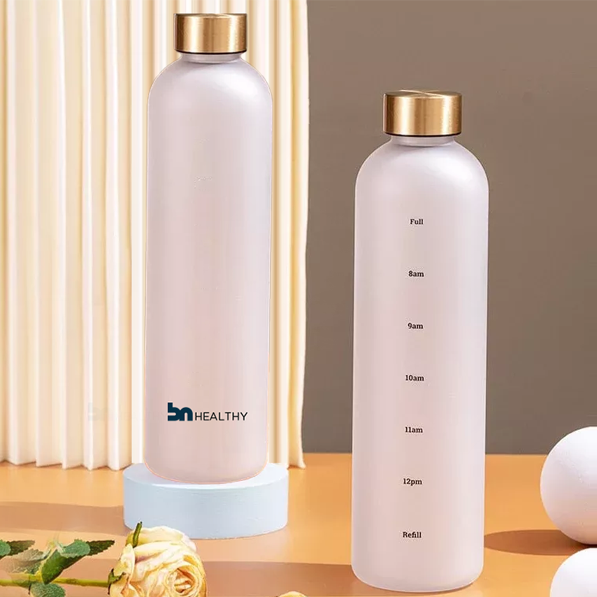 Time Marker Water Bottle