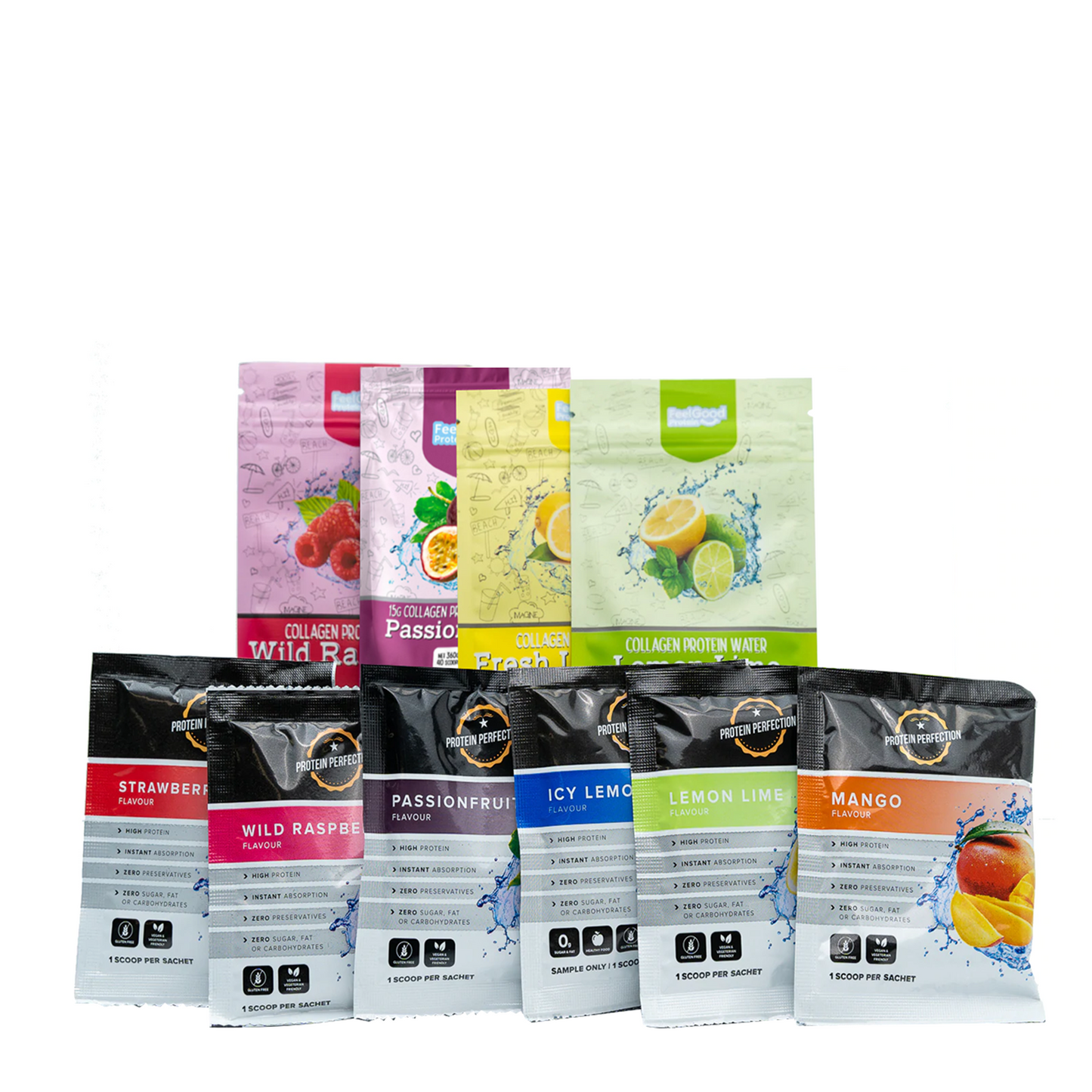 Protein Water - Sample Pack - Feel Good Protein & Protein Perfection
