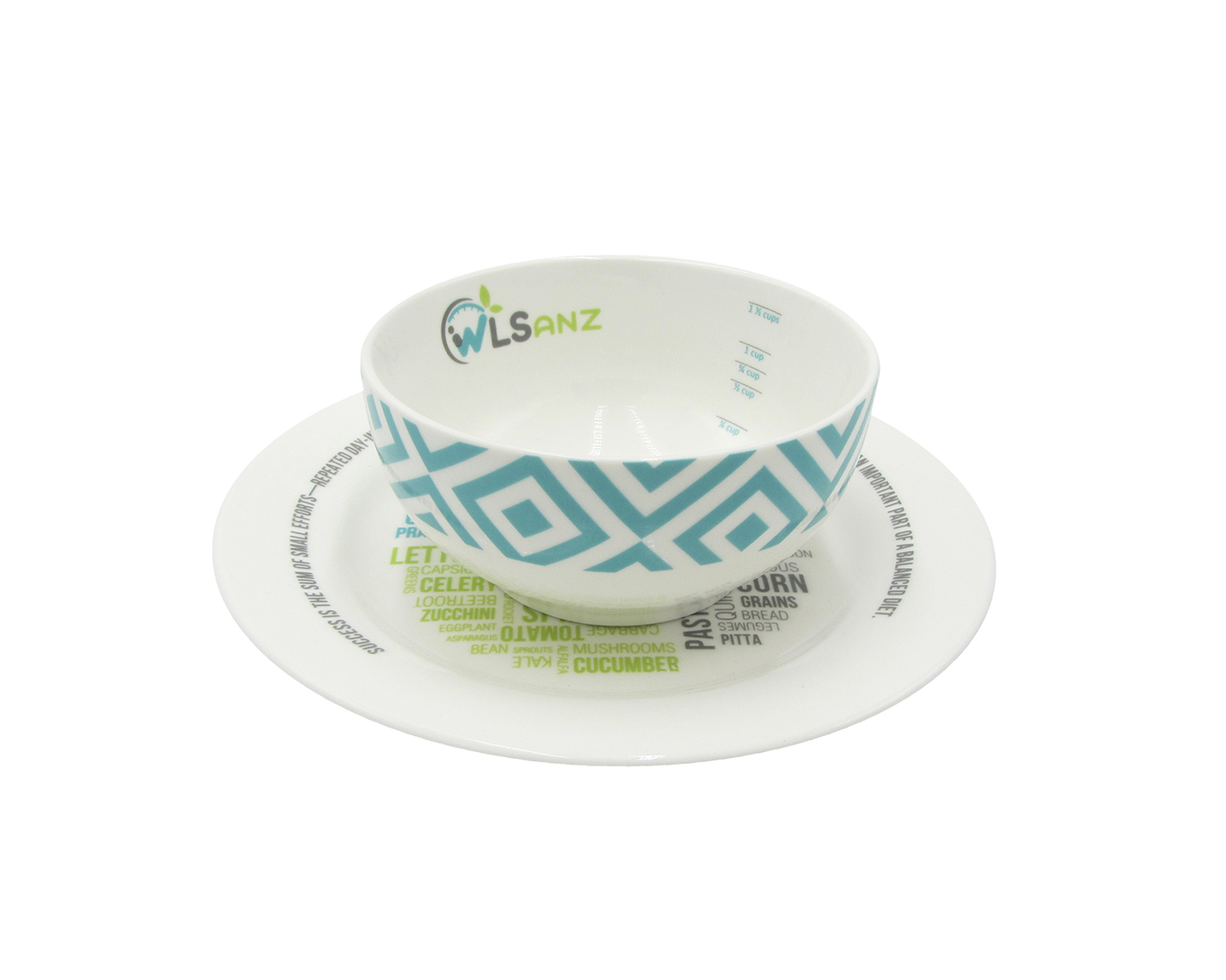 Portion Control Plate and Bowl