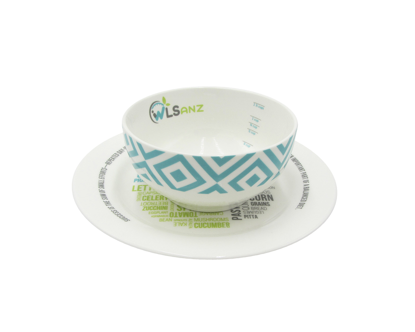 Portion Control Plate and Bowl