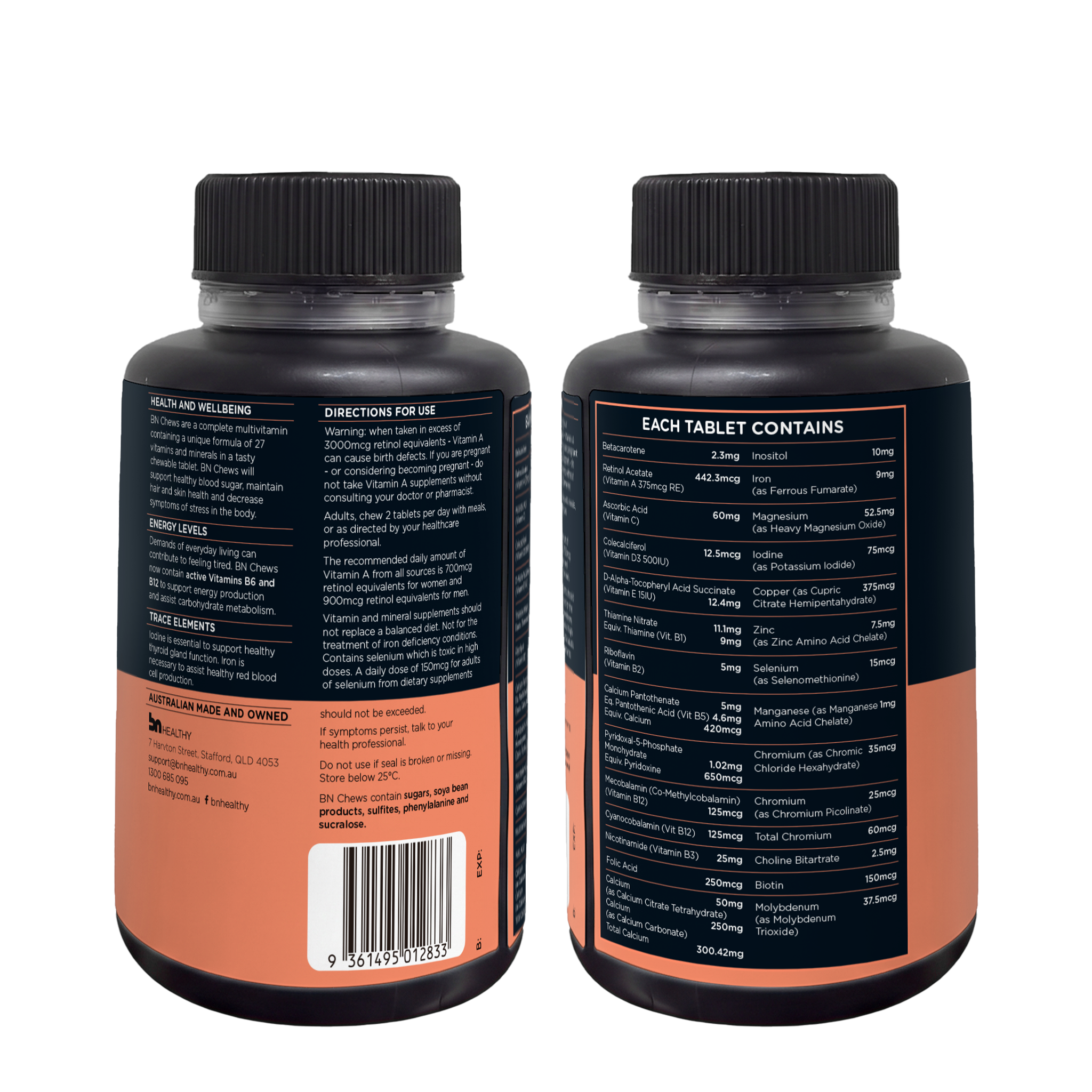 BN Chews Orange - Chewable Multivitamins