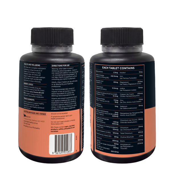 BN Chews Orange - Chewable Multivitamins