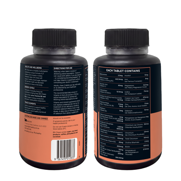 BN Chews Orange - Chewable Multivitamins