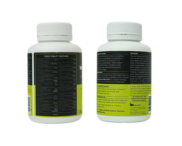 BN Chews Vanilla & Lime - Chewable Multivitamins