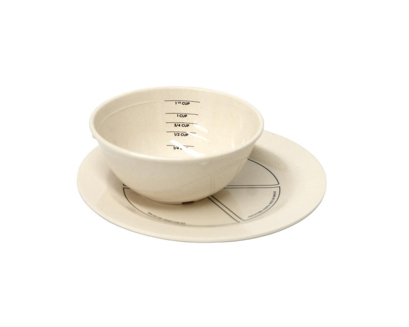 Portion Control Plate and Bowl