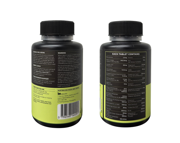 BN Chews Vanilla & Lime - Chewable Multivitamins
