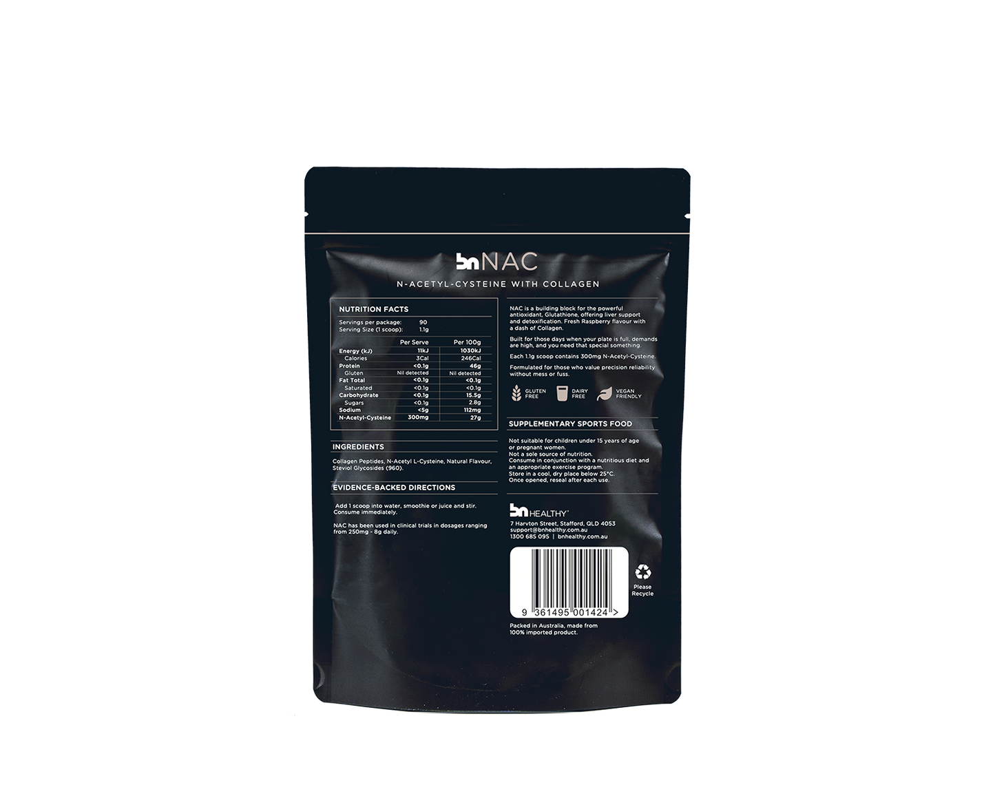 BN NAC N-Acetyl-Cysteine 100g
