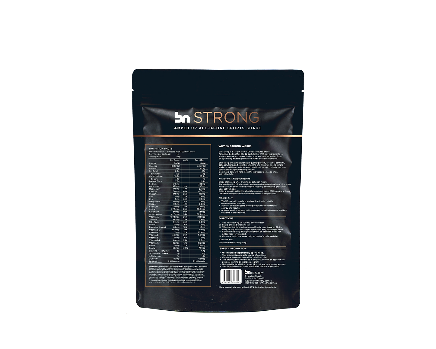 BN Strong - Advanced Formula Performance Shake