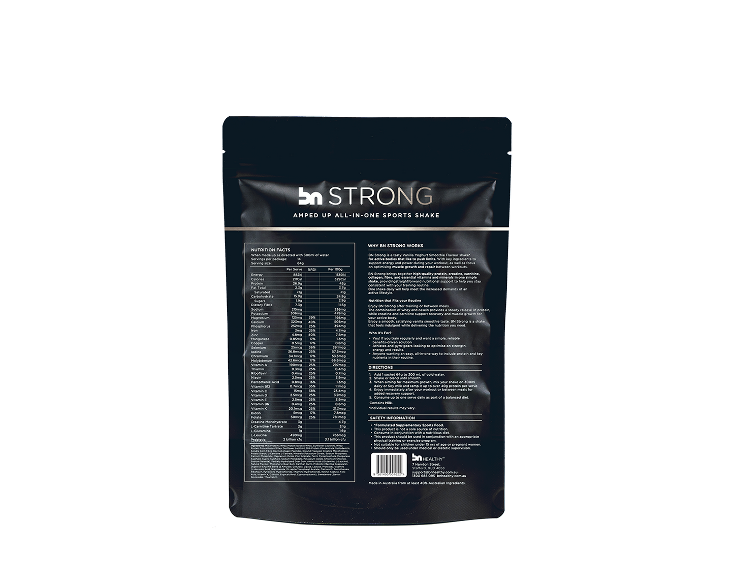 BN Strong - Advanced Formula Performance Shake