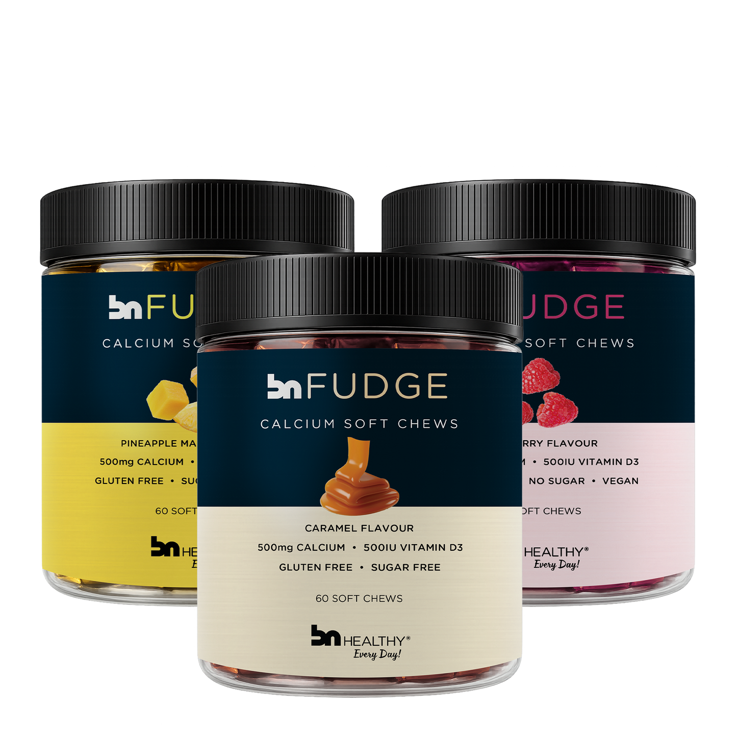 BN Fudge - Calcium Soft Chews 3 Flavours 3 Month Subscription