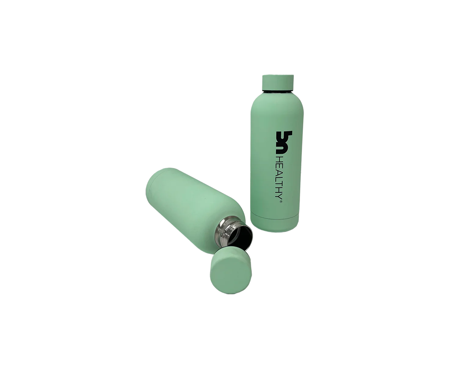 BN Water Bottle - Green Stainless Steel