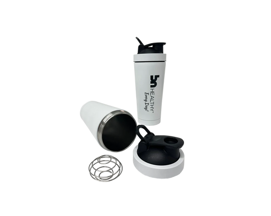 BN Insulated Protein Shaker - White