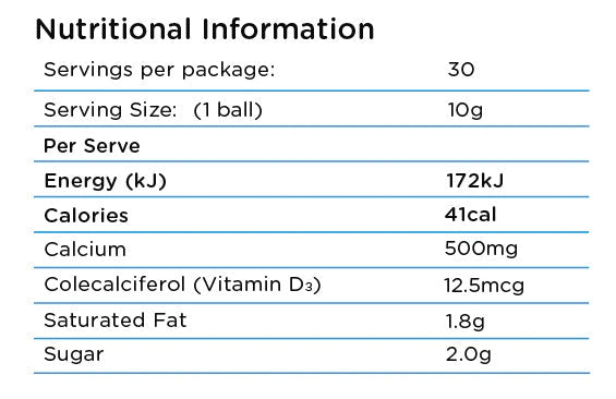 BN Chocolate Calcium Balls - 3 Months Subscription