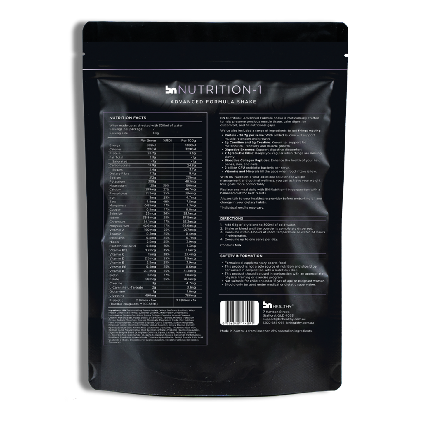 BN Nutrition-1 - Advanced Formula Shake