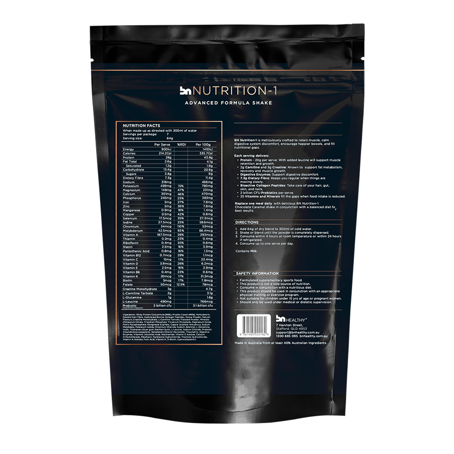 BN Nutrition-1 - Advanced Formula Shake