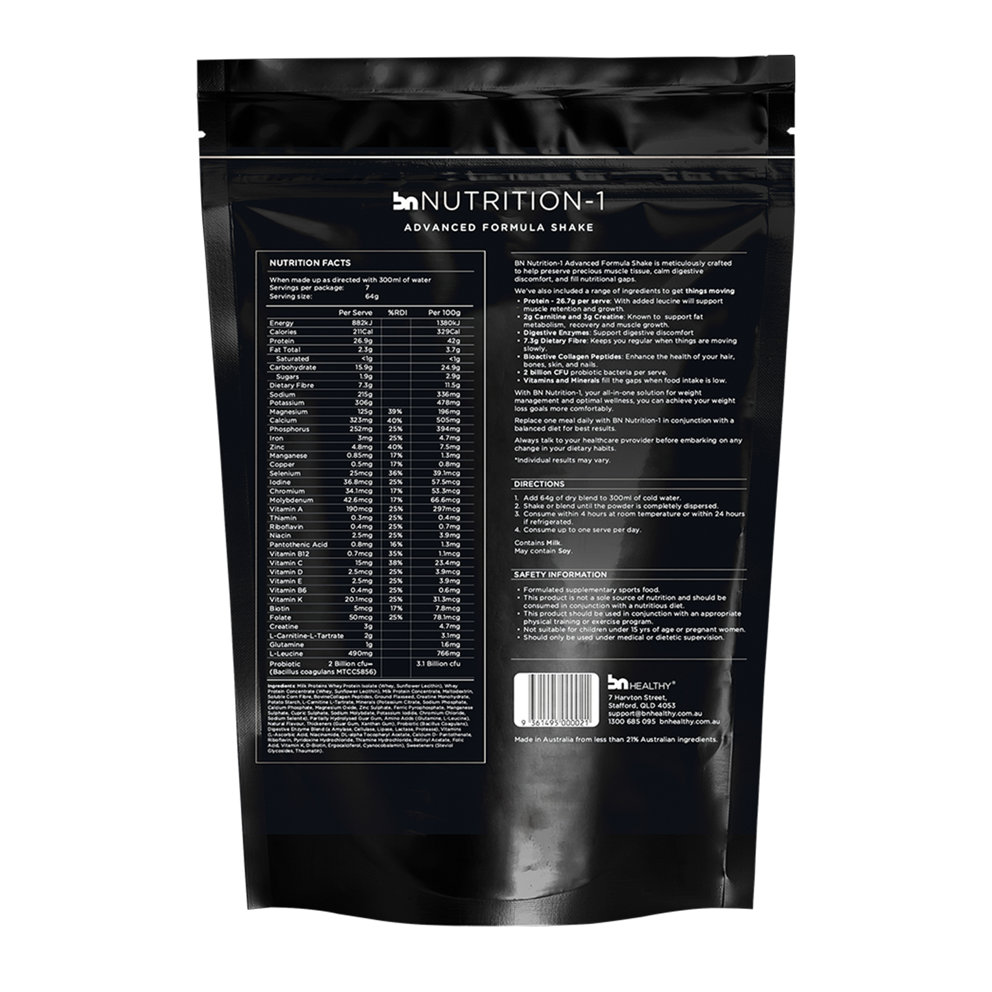 BN Nutrition-1 - Advanced Formula Shake