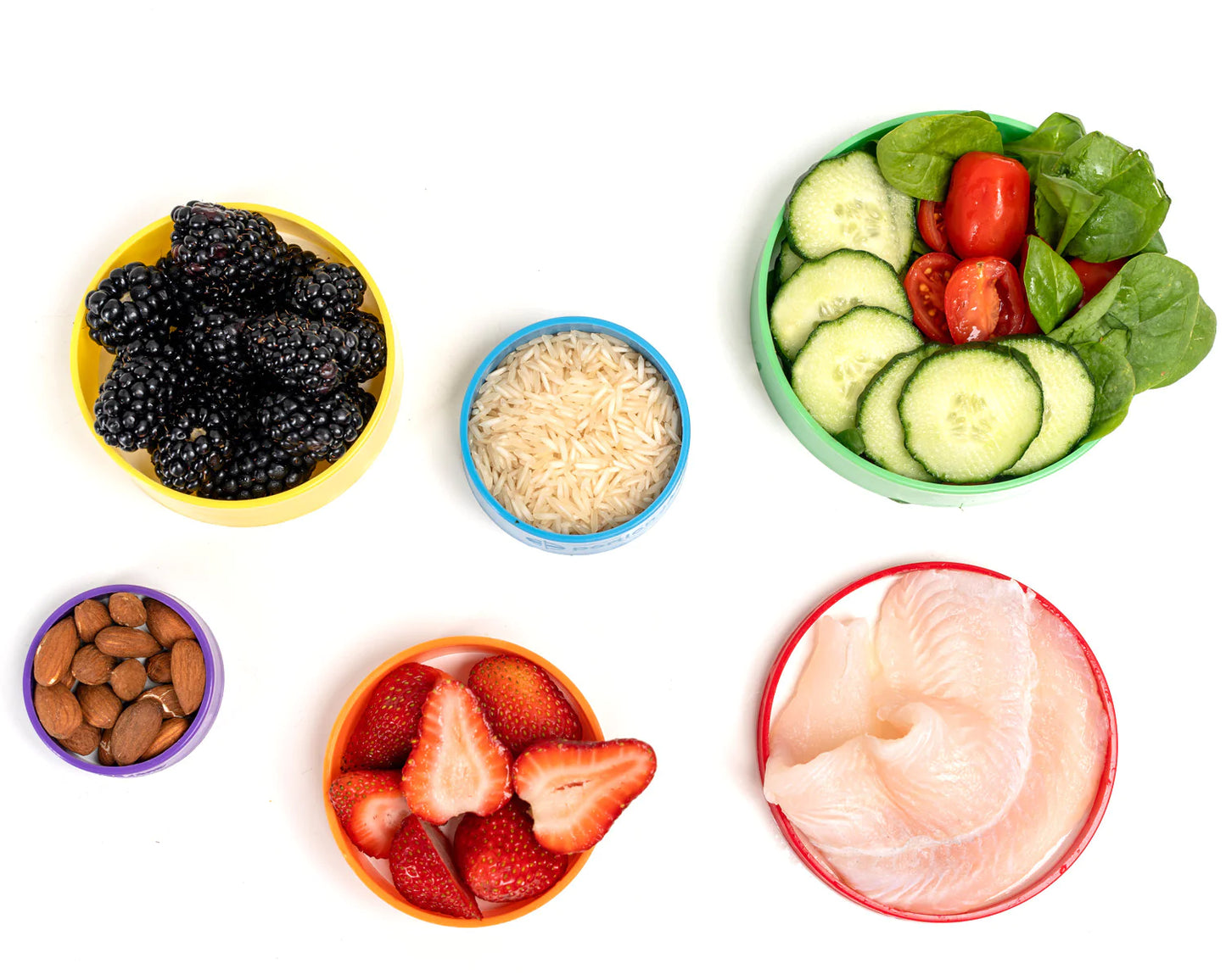 Portion Control Bowls for Healthy Eating & Weight Loss