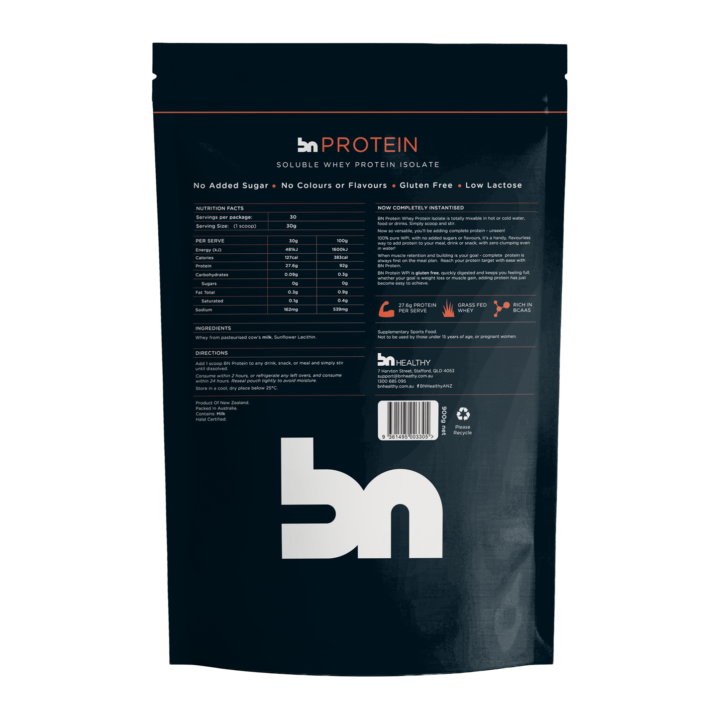 BN Protein - Whey Protein Isolate Powder 3 Month Subscription