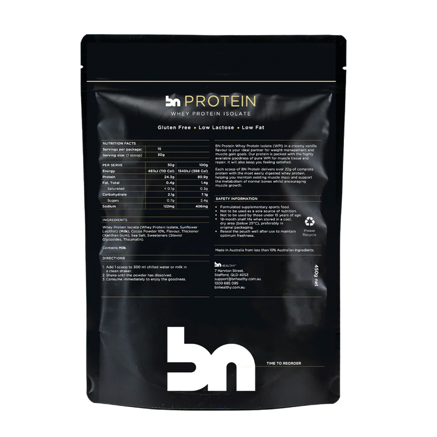 BN Protein - Flavoured WPI Powder