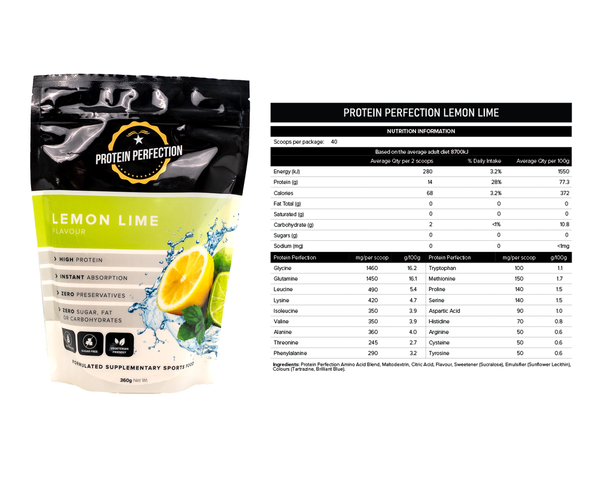Protein Perfection - Protein Water Bag