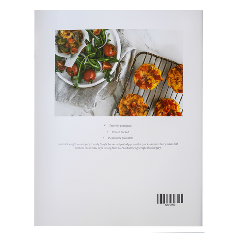 Single Serves Recipe Book Back