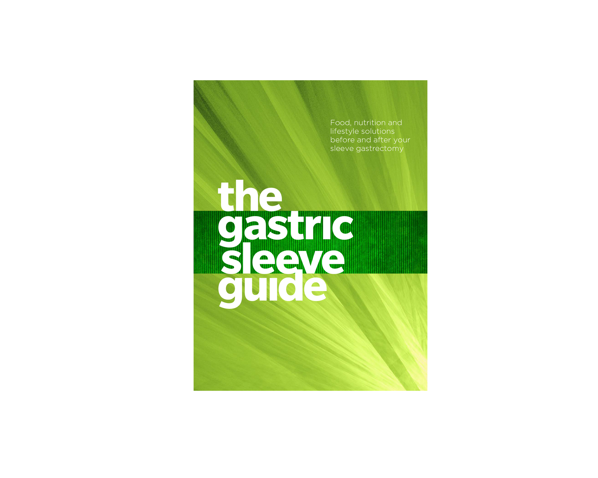 Buy The Gastric Sleeve Guide WLS Book BN Healthy.co.nz
