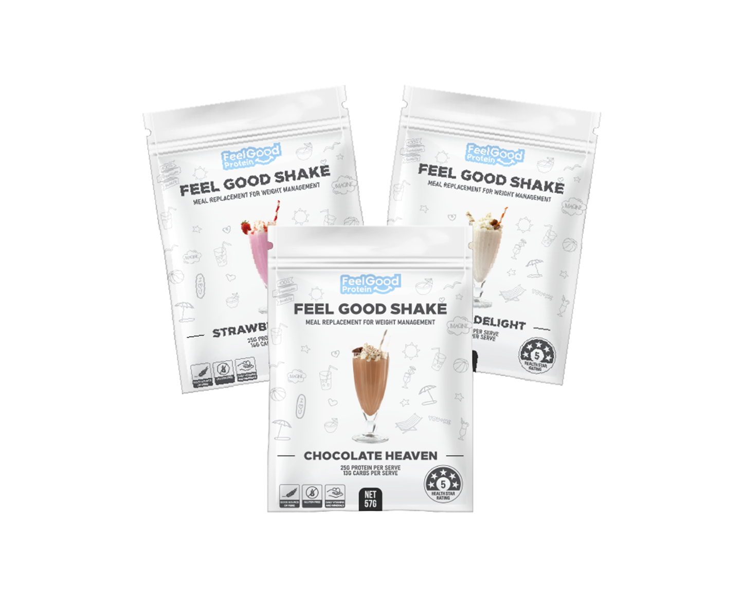 Feel Good - WLS Meal Replacement Shake - Sample Pack