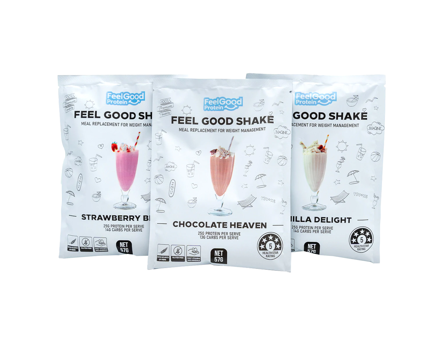 Feel Good - WLS Meal Replacement Shake - Sample Pack